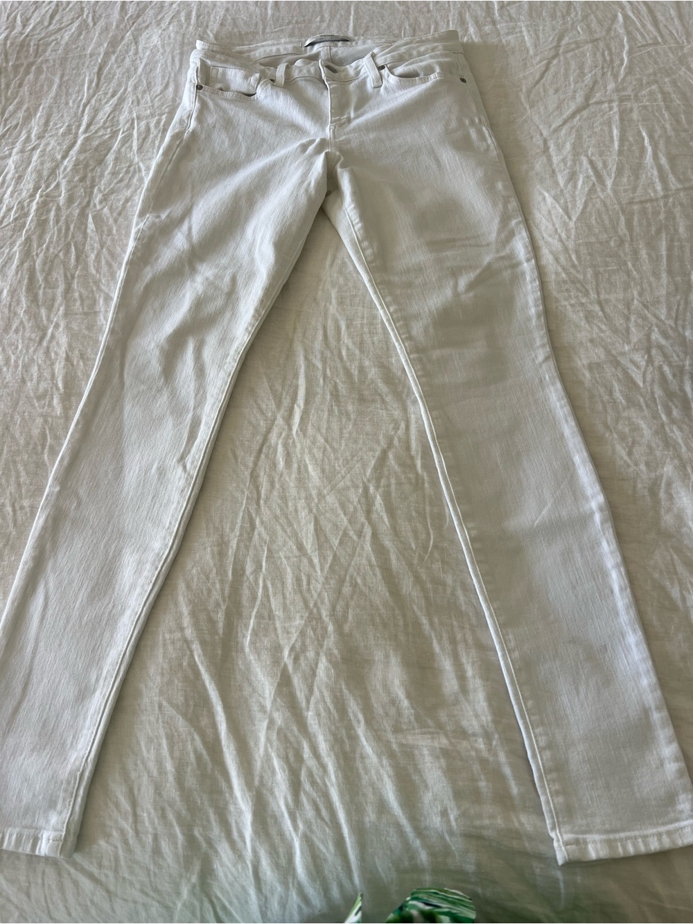 Joe's Jeans Slim White Jeans